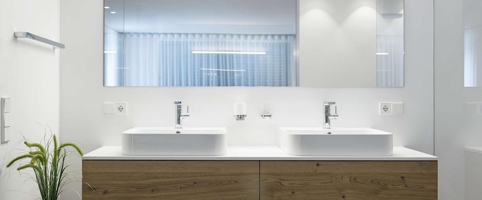 Badmöbel für Doppelwaschbecken